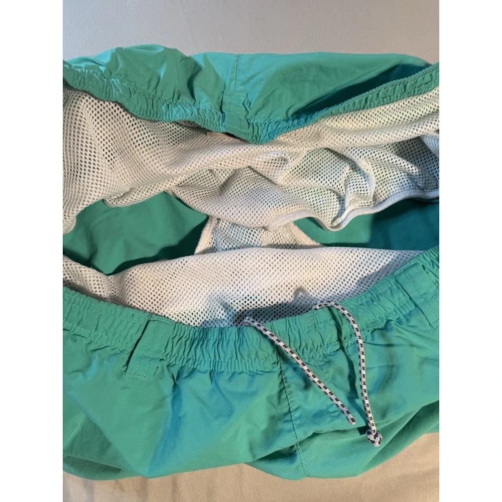 Columbia Men's PFG Teal Water/Swim Shorts Pockets Drawstring Size XL